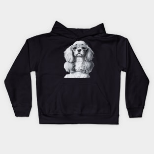 cocker spaniel Kids Hoodie